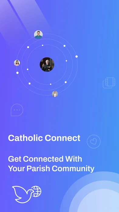 Catholic Connect mobile app preview